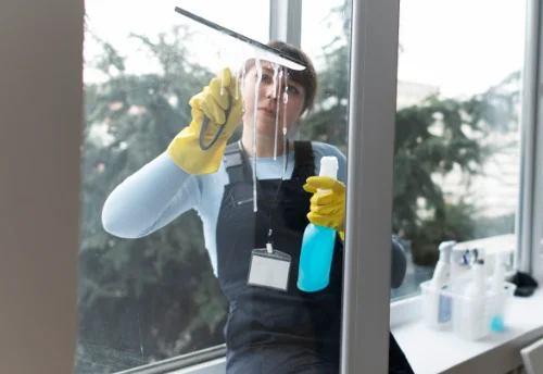 Nettoyage de vitres intérieures et extérieures à Combloux